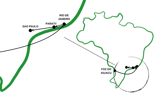 Circuit Aux Rythmes de la Bossa Nova : d'Iguaçu à Paraty